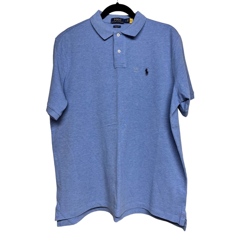 Polo Ralph Lauren Polo Short Sleeve Shirt Classic Fit Blue Men’s Size Large